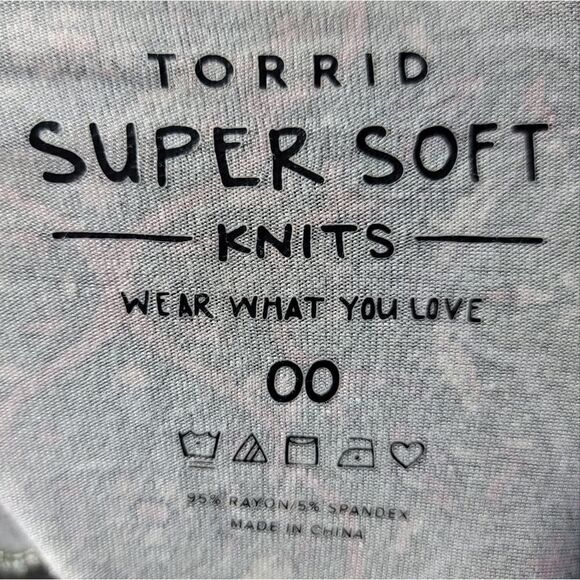 TORRID Super Soft Peplum Top - Picture 8 of 8